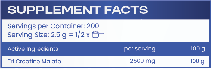 TRI CREATINE MALATE - 300 g - Feel You