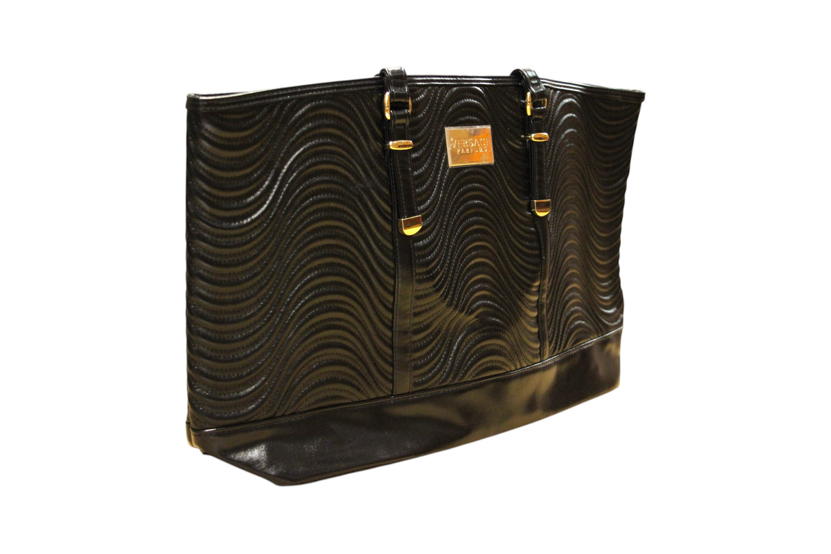 Versace, Iconic, Textile Bag, Beach, For Women