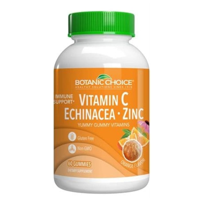 Витамин С, Ехинацея, Цинк дъвчащи таблетки - 60 дъвчащи таблетки - Feel You