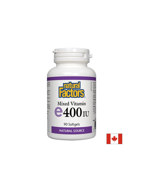 Vitamin E 400 IU · Natural Source 268 mg - 90 Гел капсули - Feel You