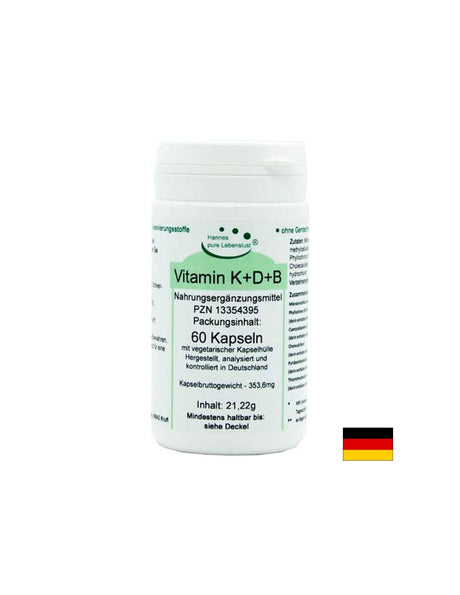 Vitamin K + D + B - Витамин K + D + B, 60 капсули El Compra - Feel You