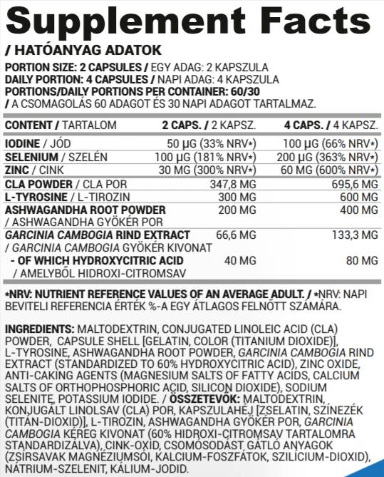 Thyroid Caps | Natural Thyroid Support Formula - 120 капсули - Feel You