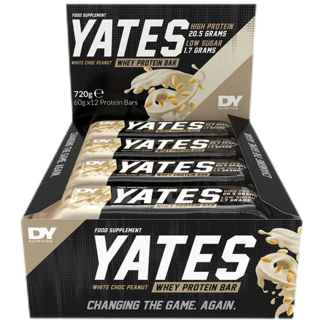 Yates Whey Protein Bar | No Sugar - 12 x 60 грама - Feel You