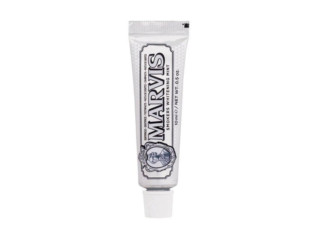 Marvis, Smokers Whitening Mint, Fluoride, Whitening, Toothpaste, 10 ml