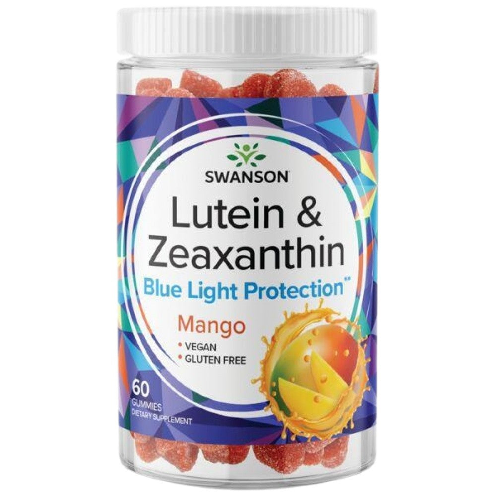 Lutein & Zeaxanthin Gummies | Mango - 60 Дъвчащи таблетки - Feel You