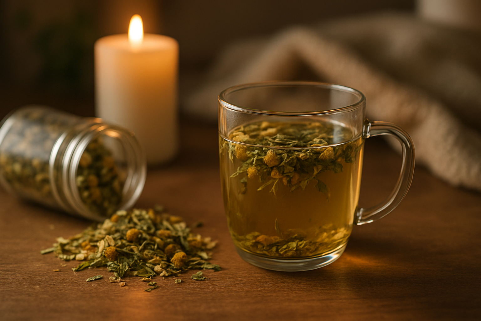 Билкови чайове за спокойствие: Вашата вечерна рутина