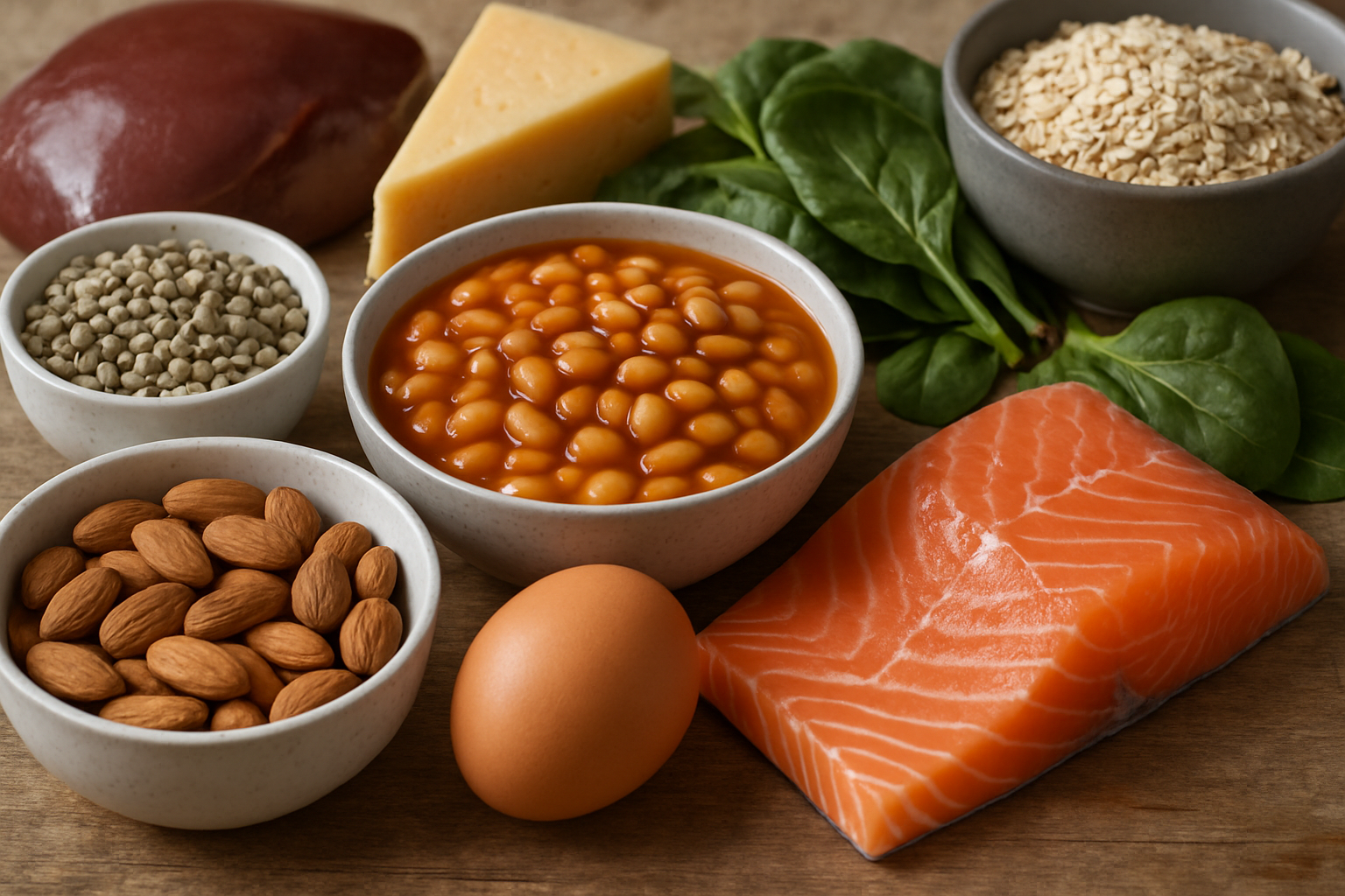 Витамини от група Б: кои храни ги съдържат