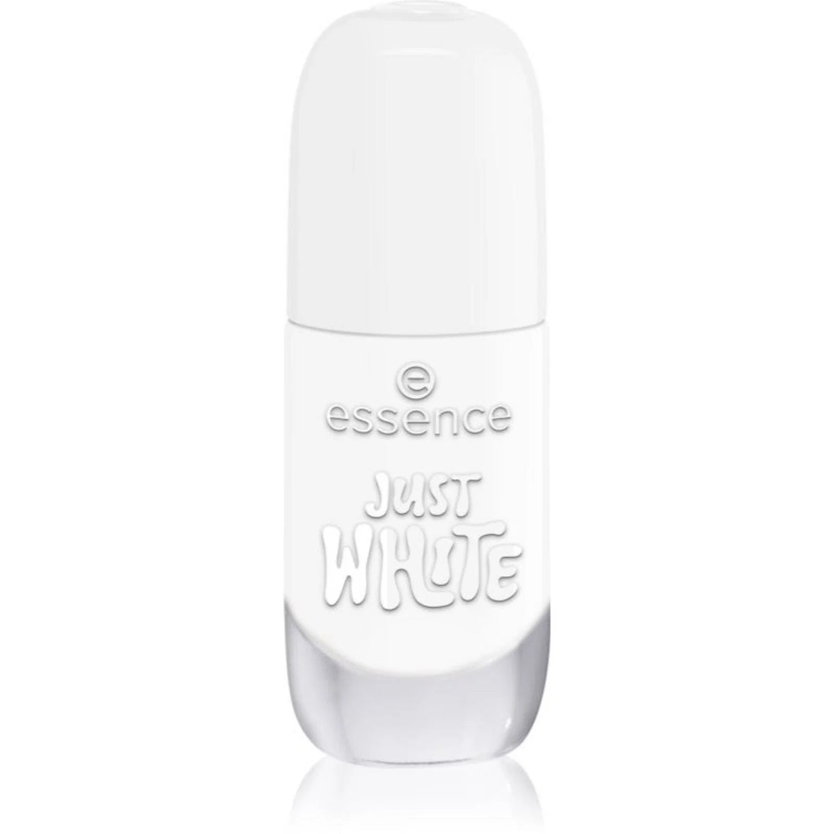 Essence, Just White, Gel Effect, Nail Polish, 33, 8 ml
