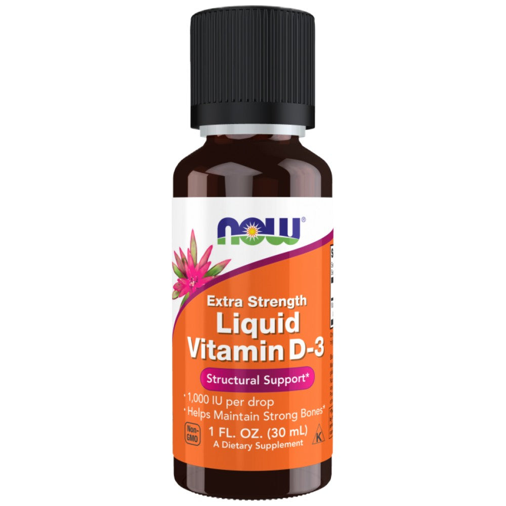 Liquid Vitamin D-3 / Extra Strength / 1000 IU per drop - 30 мл - Feel You