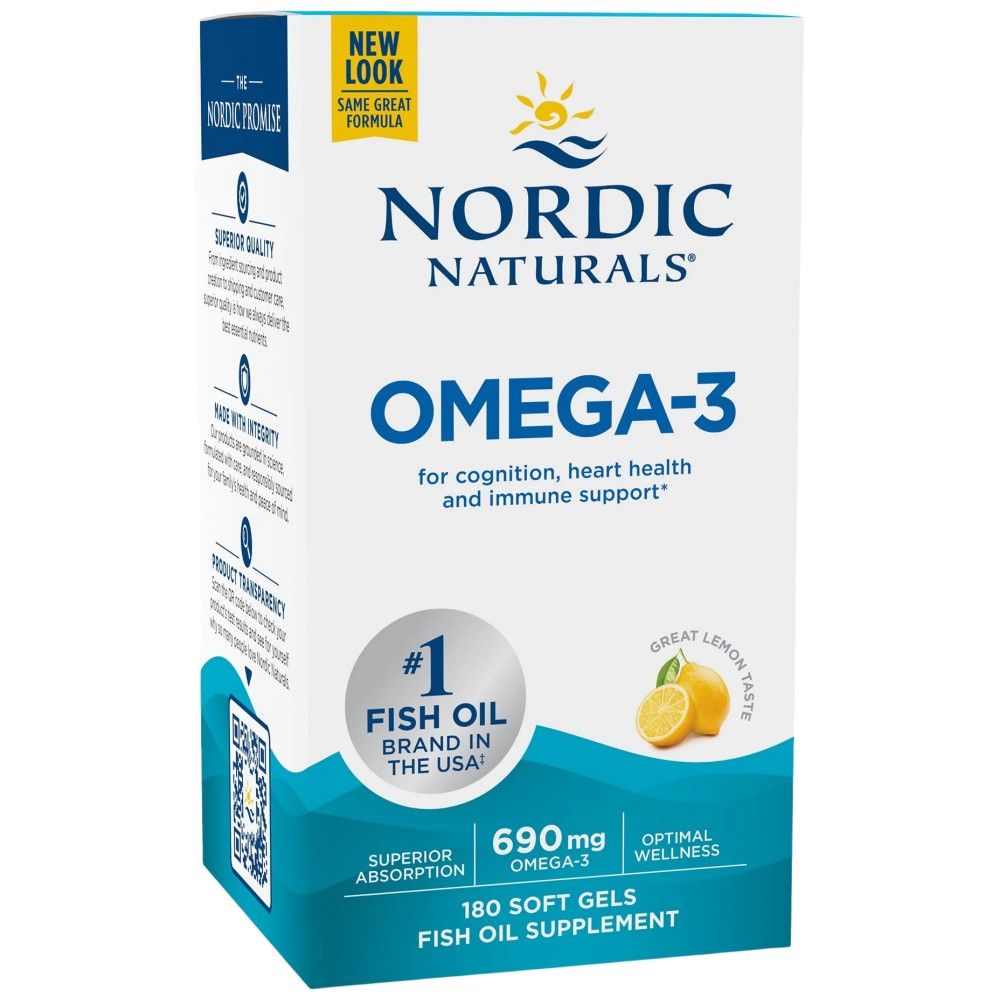 Omega-3 690 mg - 180 Гел капсули - Feel You
