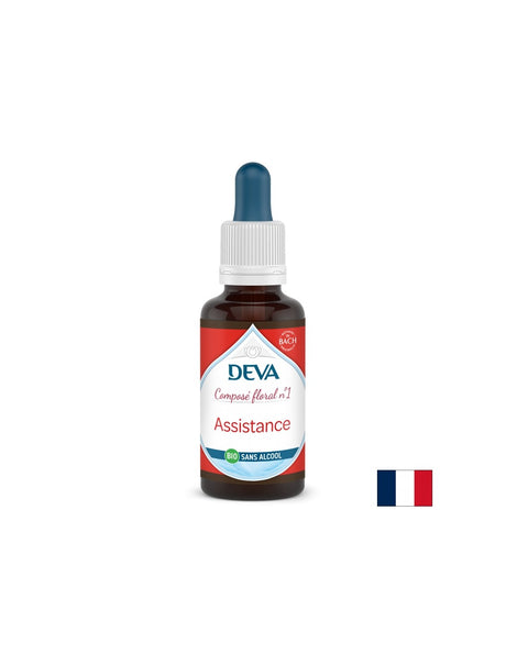 Първа помощ, флорални есенции, капки по метода на Бах №1 (без алкохол), 30 ml - Feel You