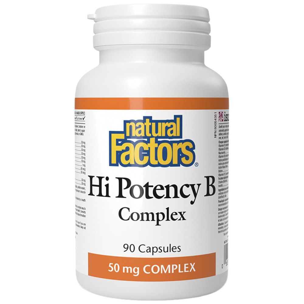 Hi Potency B Complex - 90 капсули - Feel You