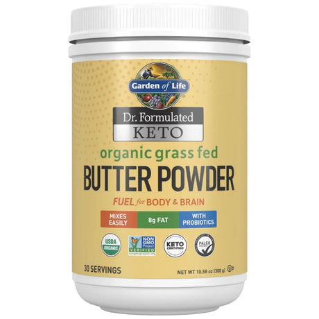 Dr. Formulated Organic Grass Fed Butter Powder - 300 грама - Feel You