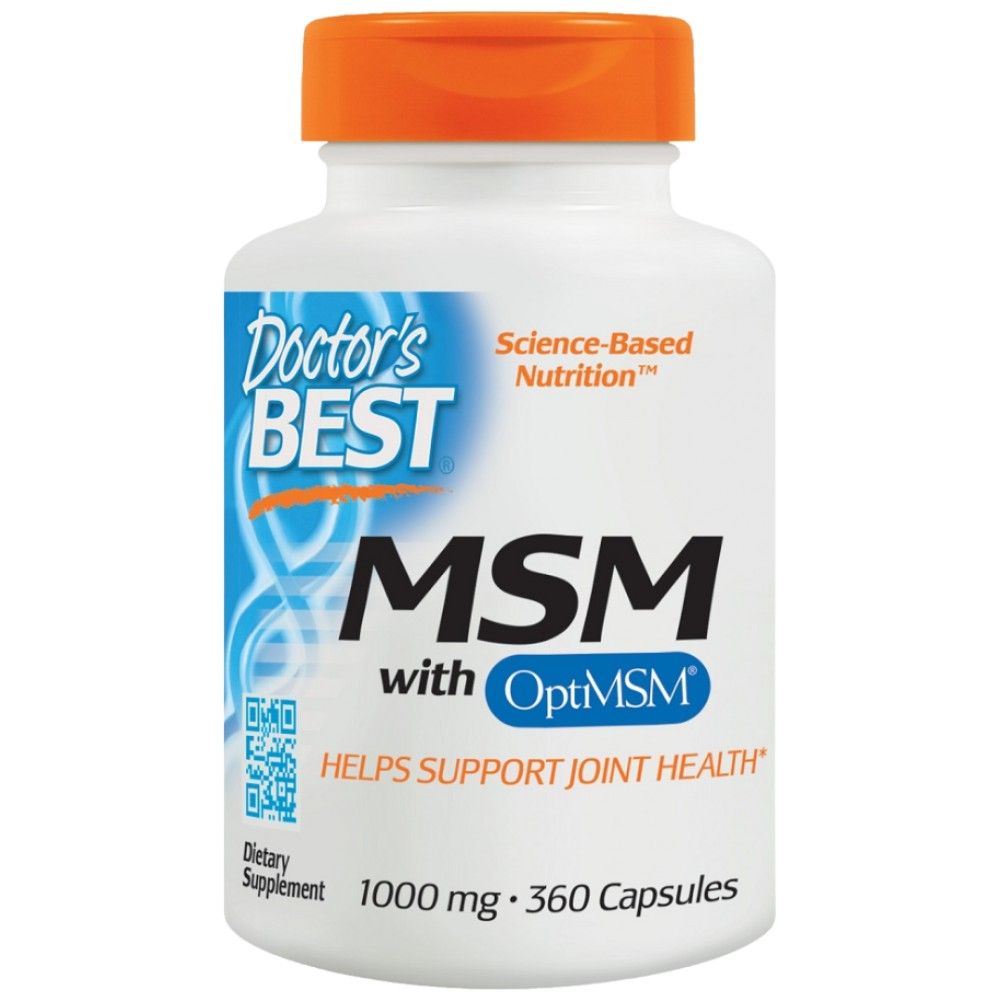 BEST MSM 1000 mg | With OptiMSM - 360 капсули - Feel You