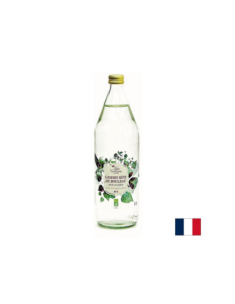 Био брезов сок от Пиренеите & сок от касис - Детоксикация, имунитет и сърдечно здраве, 1 литър - Feel You