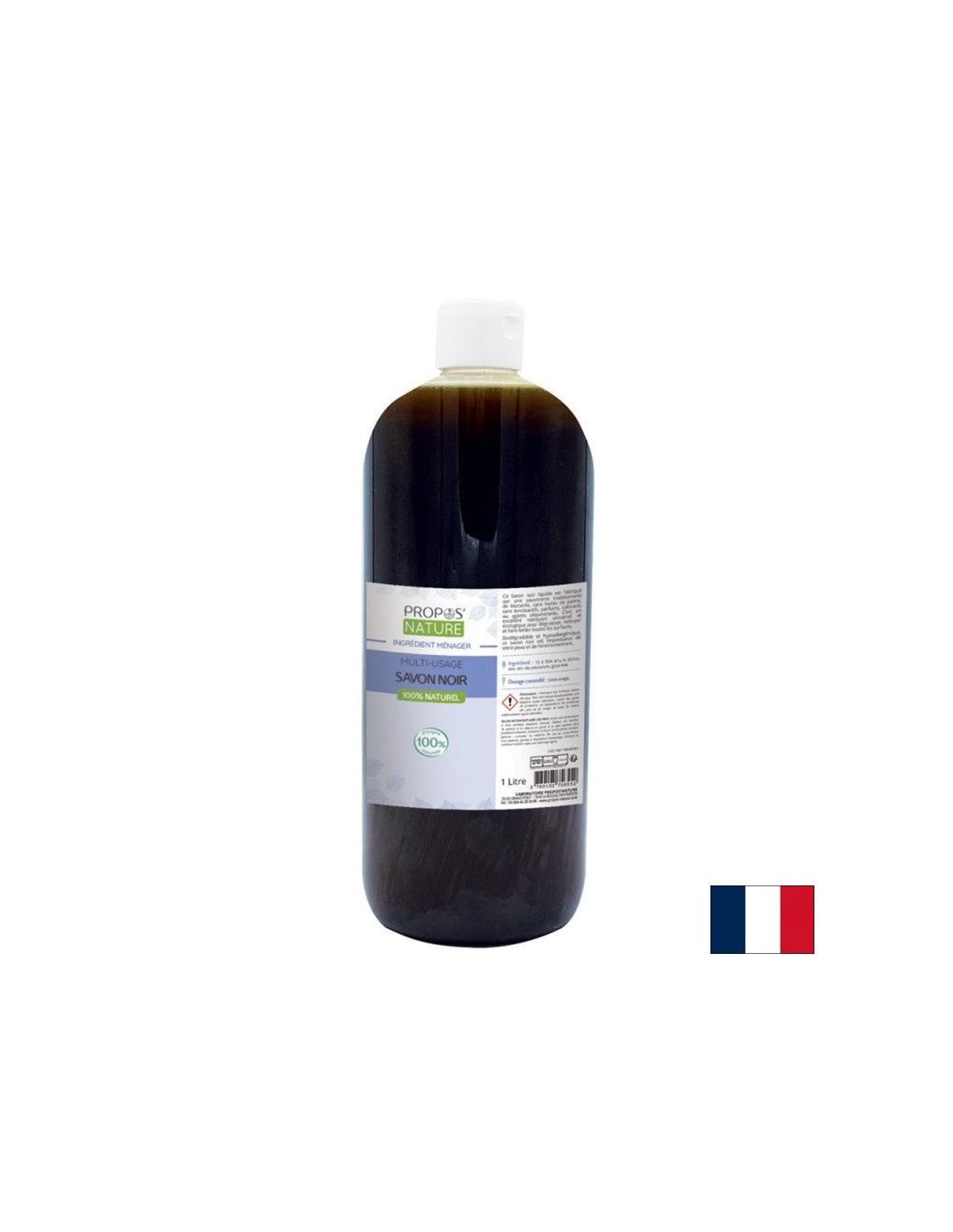 Черен течен сапун със зехтин, 1 L Propos’Nature - Feel You