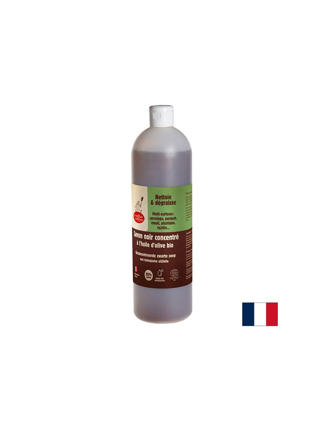 Черен течен сапун с био зехтин – Универсално натурално почистващо средство, 1 L - Feel You