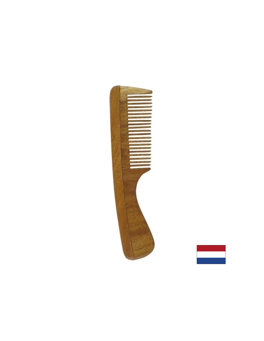Ръчно изработен гребен с дръжка от Нийм (фин), 1 бр - Feel You