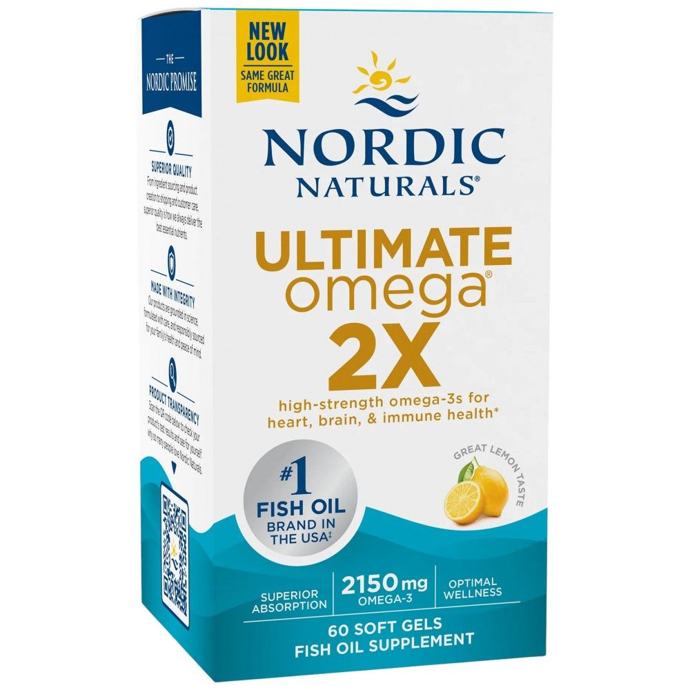 Ultimate Omega 2X 2150 mg - 60 Гел капсули - Feel You