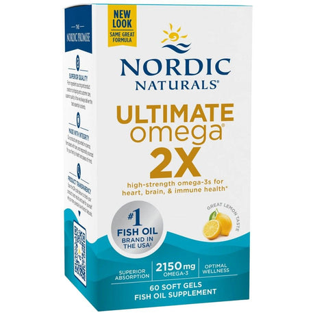 Ultimate Omega 2X 2150 mg - 60 Гел капсули - Feel You