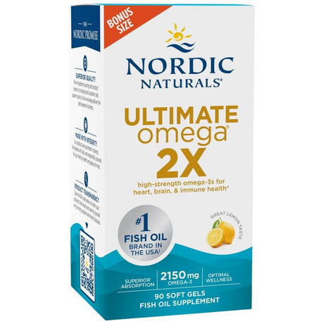 Ultimate Omega 2X 2150 mg - 90 Гел капсули - Feel You