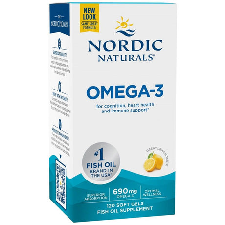 Omega-3 690 mg - 120 Гел капсули - Feel You