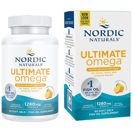 Ultimate Omega 1280 mg - 60 Гел капсули - Feel You