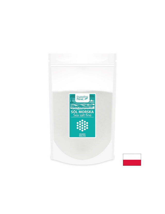 Натурална морска сол, фино смляна, 1 kg - Feel You