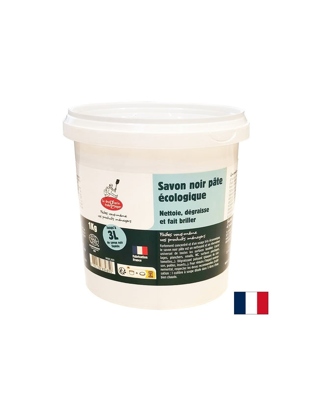 Черен сапун със зехтин – хигиена за дома и дрехите - Био, 1 kg - Feel You