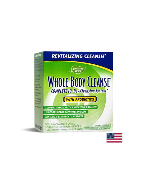 10-дневна прочистваща програма - Редовно изхождане, добро храносмилане и детоксикация, 45 капсули/10 софтгел капсули/50 таблетки - Feel You