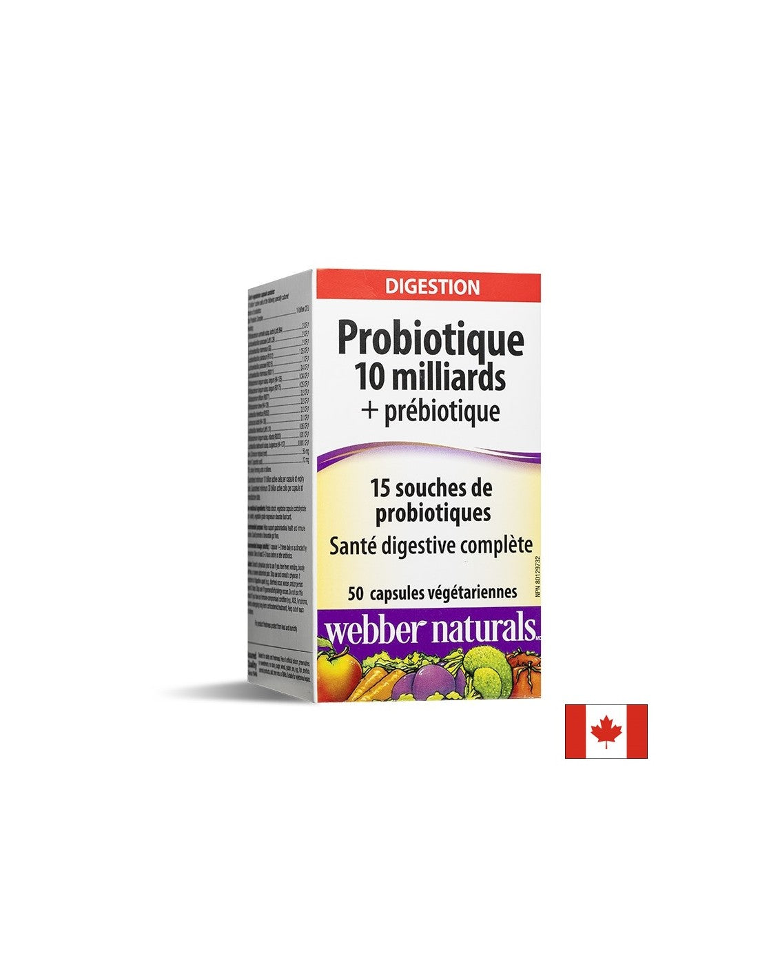Пробиотик 10 млрд. + пребиотик – Баланс на храносмилането и силен имунитет, 50 капсули - Feel You