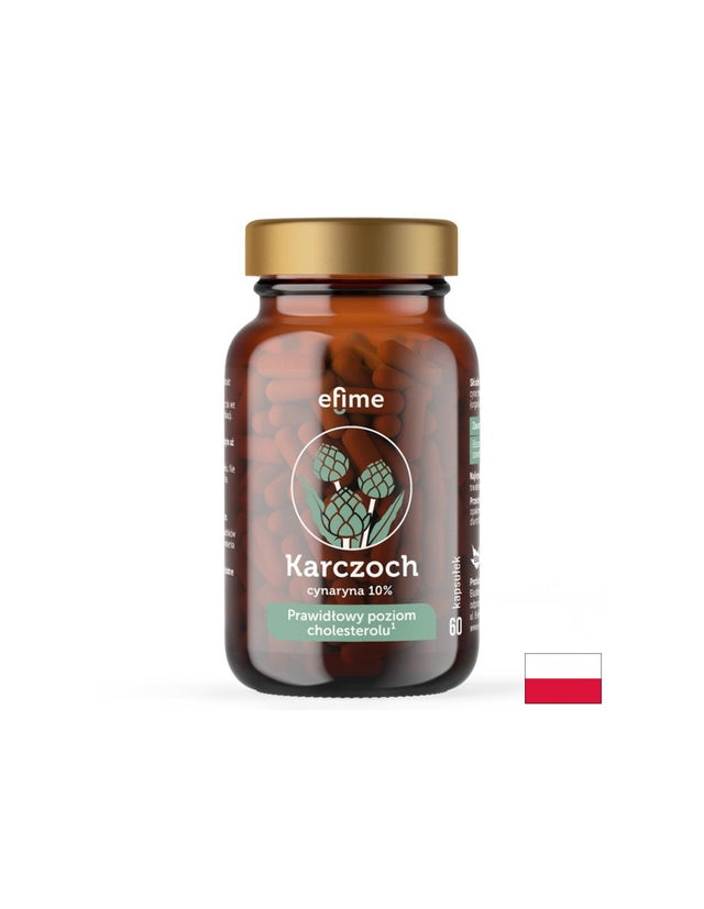 В подкрепа на черния дроб - Артишок (10% цинарин), 60 капсули - Feel You