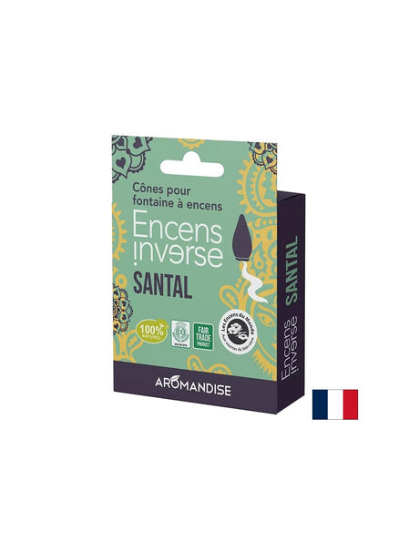 Конуси за горене от сандалово дърво, 10 бр. - Feel You