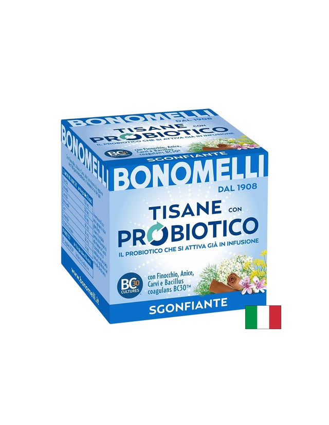 Билков чай (резене, анасон, лайка) с пробиотик – При подут корем и газове, 10 пакетчета - Feel You