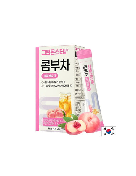 Комбуча с праскова – Детокс и храносмилане, 10 сашета - Feel You