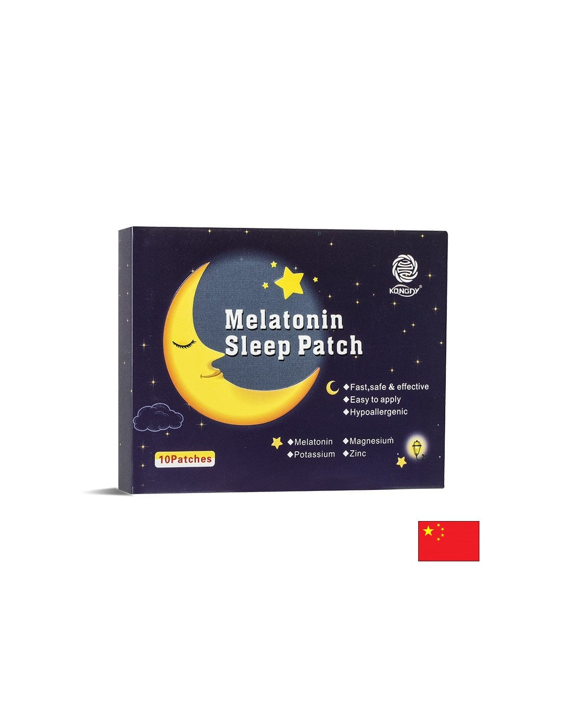 Пластири с мелатонин за сън – Лесно заспиване и спокоен нощен сън, 10 броя - Feel You