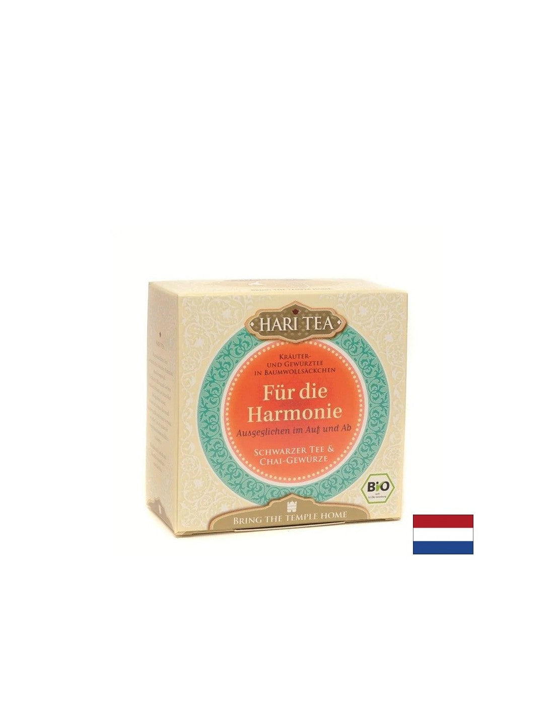 Черен чай с екзотични подправки Био, 10 филтърни пакетчета - Feel You