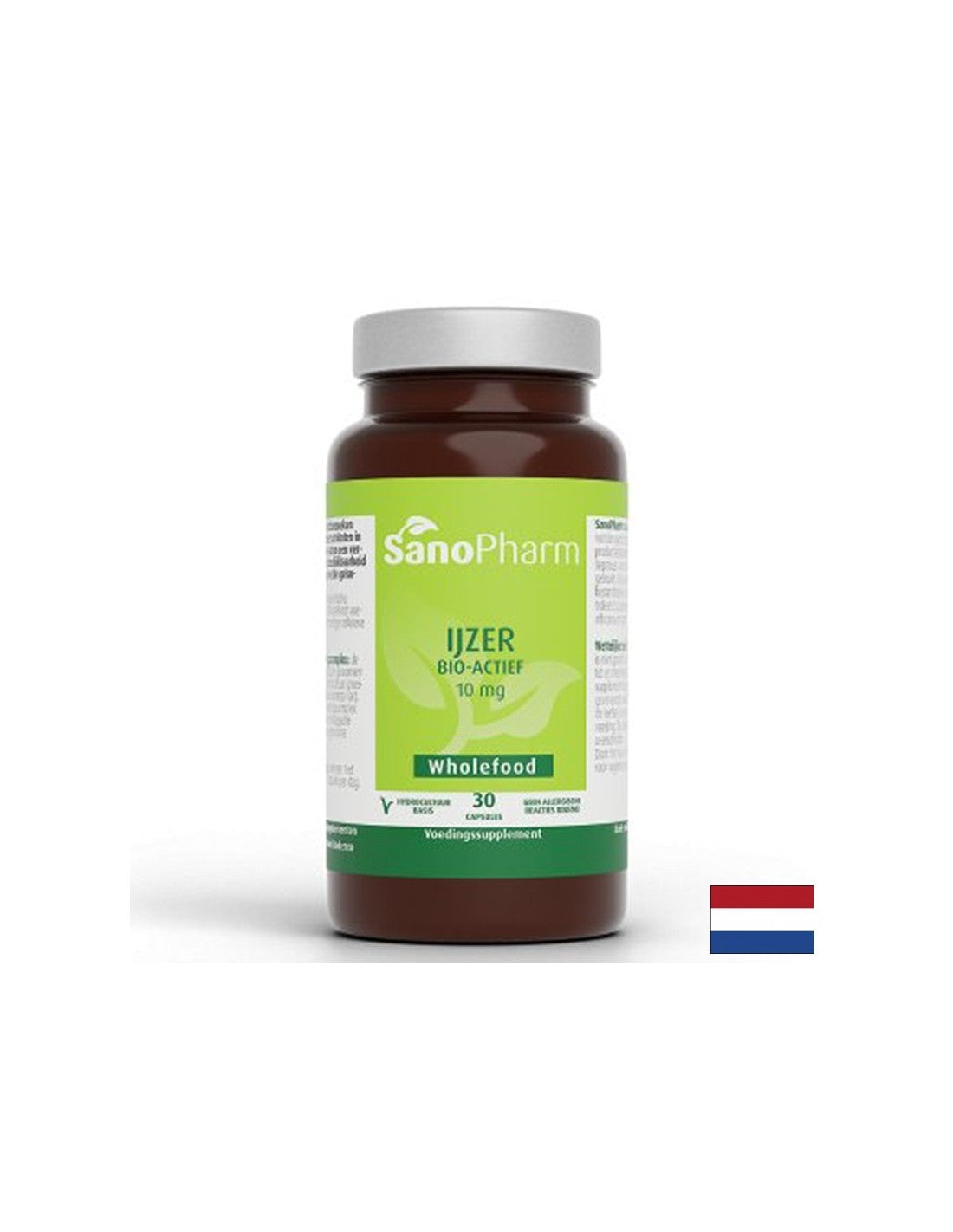 Желязо – Енергия и подкрепа при анемия, 10 mg, 30 капсули - Feel You