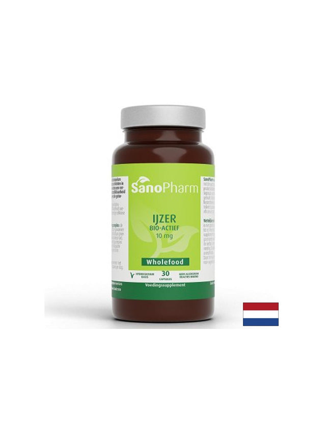Желязо – Енергия и подкрепа при анемия, 10 mg, 30 капсули - Feel You
