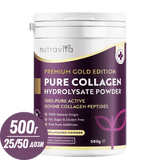 100% Чист Телешки Колаген на прах 20000 мг Peptan® 500 г, (25 / 50 дози) - Feel You