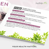 100% Чист Телешки Колаген на прах 20000 мг Peptan® 500 г, (25 / 50 дози) - Feel You