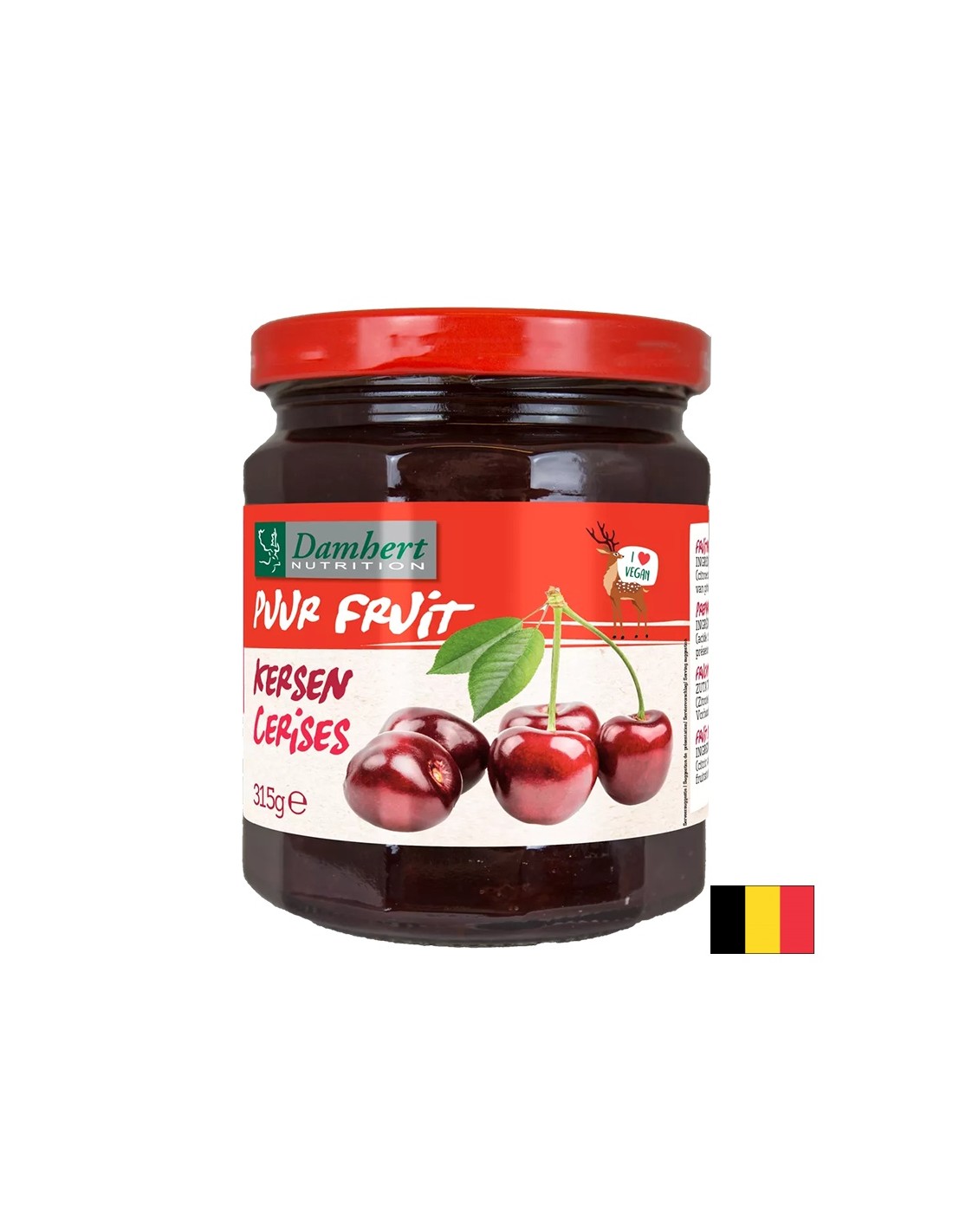 100% Конфитюр от череши (без добавена захар), 315 g - Feel You