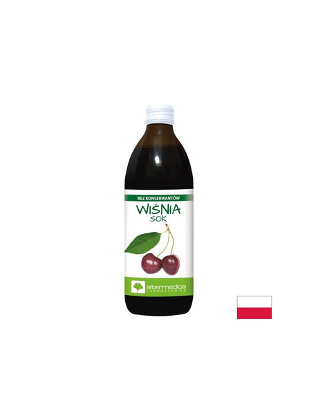 Сок от вишни 100% – Натурална антиоксидантна подкрепа, 500 ml - Feel You
