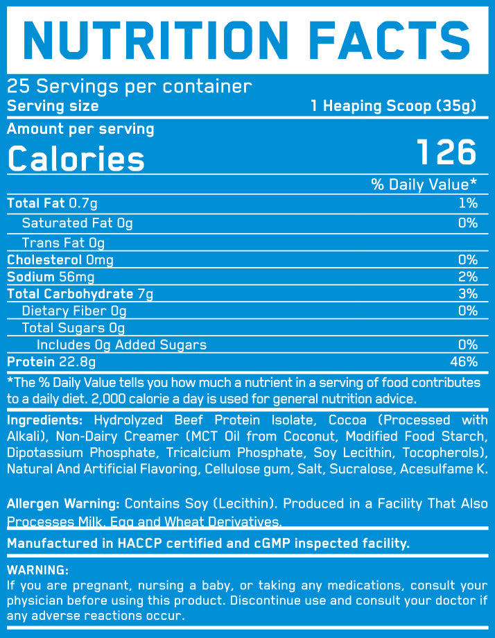 100% Beef Protein - 0.908 kg - Feel You