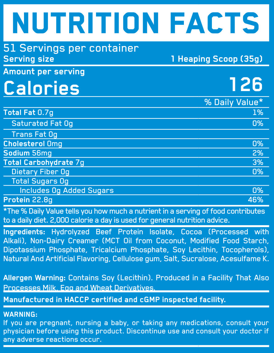 100% Beef Protein - 1.816 kg - Feel You