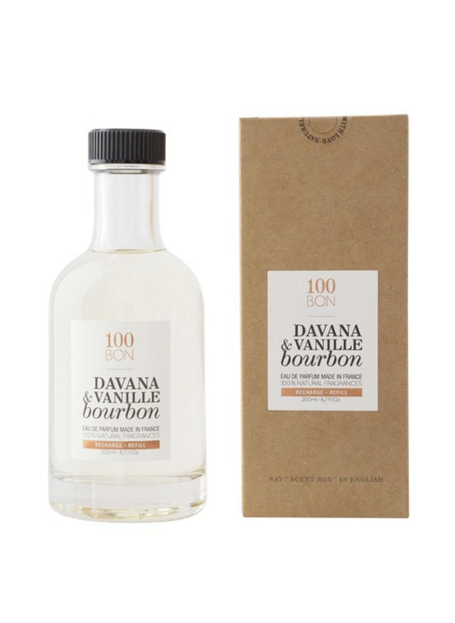 100 Bon, Davana & Vanille Bourbon, Eau De Parfum, Unisex, Refill, 200 ml - Feel You