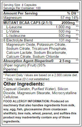 100% Free Form BCAA 400caps. - Feel You