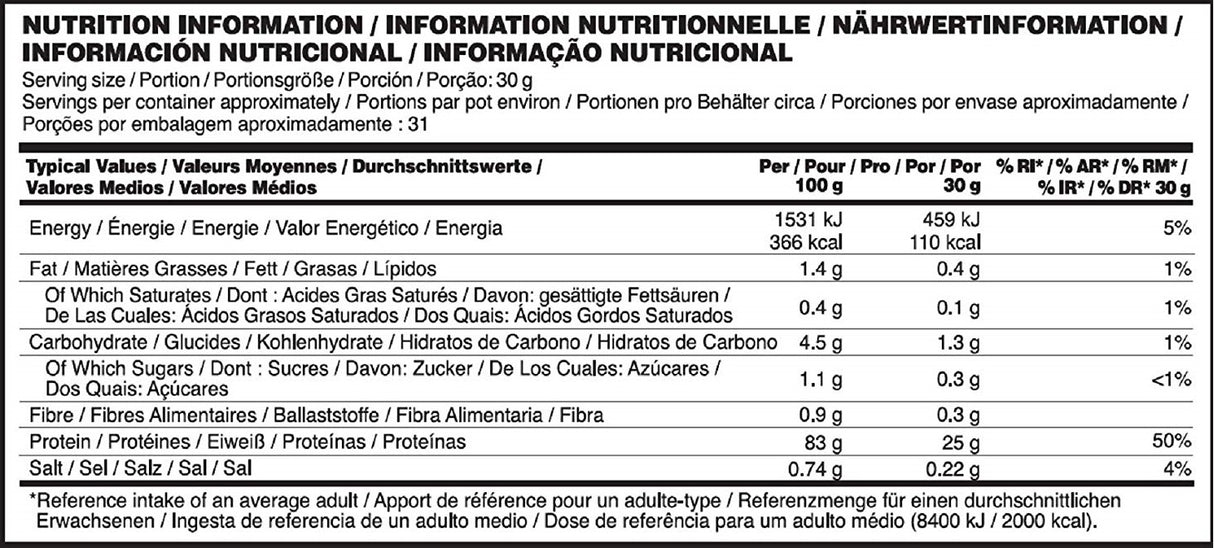 100% Isolate Gold Standard - 0.930 kg - Feel You