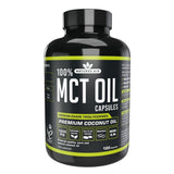 Средноверижни триглицериди от кокосово масло (100% MCT Oil) 1200мг 120 капсули, Natures Aid - Feel You