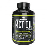 Средноверижни триглицериди от кокосово масло (100% MCT Oil) 1200мг 120 капсули, Natures Aid - Feel You